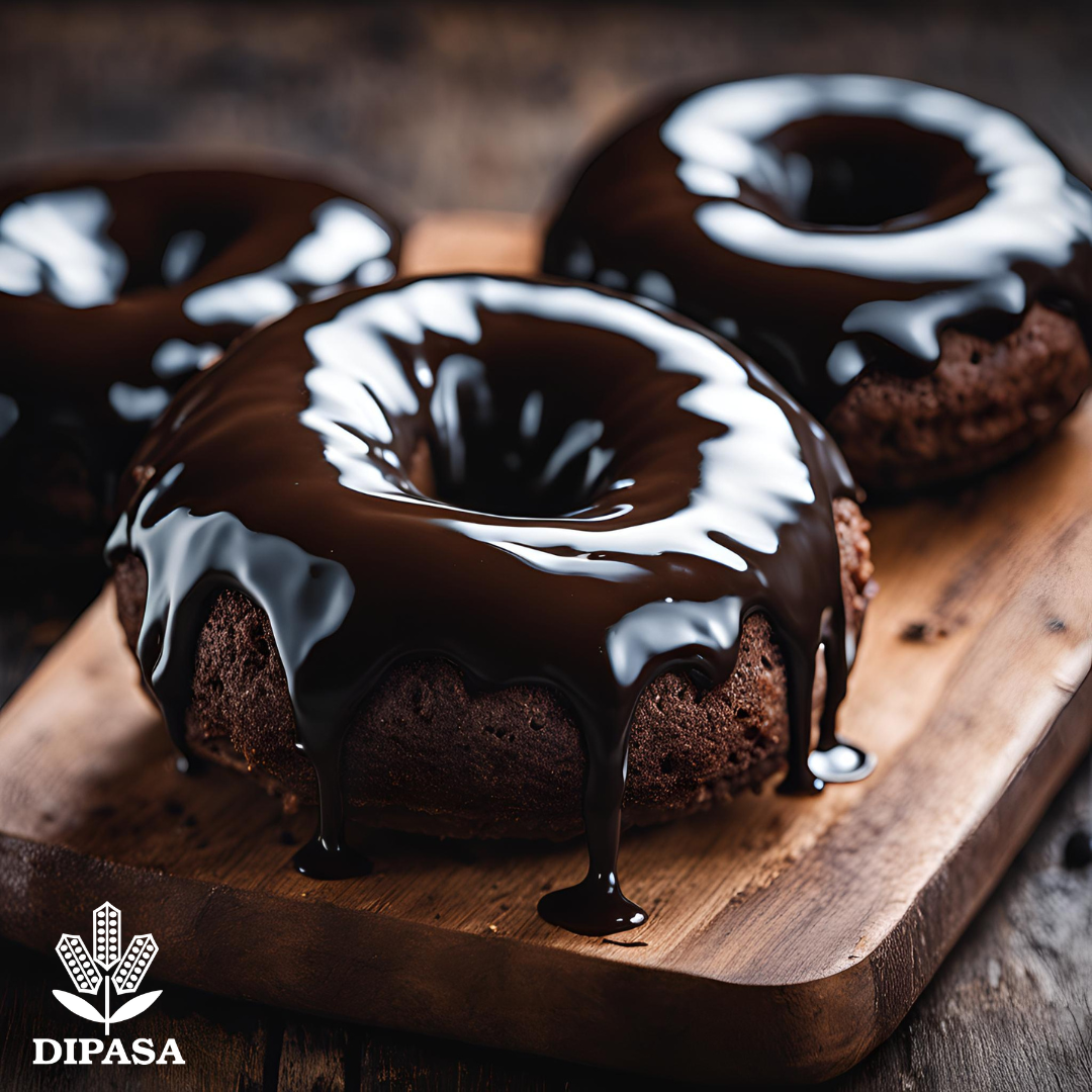 Chocolate Cake Donuts with Black Tahini Glaze: A Unique and Irresistible Treat